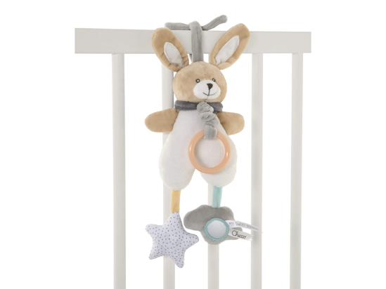 Picture of Bunny "Musical Cot Panel" 0+ (97130)